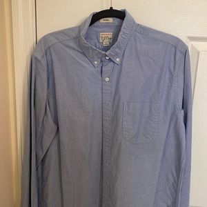 BRAND NEW never worn blue jcrew oxford